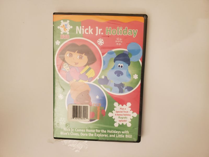 DVD Nick Jr. Holiday video game
