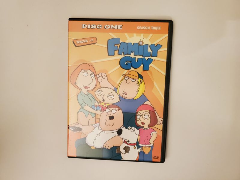 DVD Family Guy Season Three, Disc One (Episodes 1-8) video game