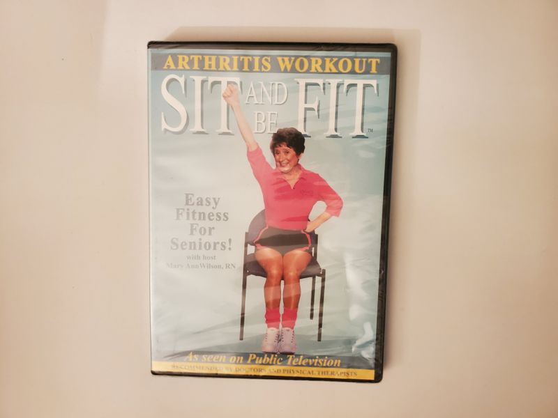 DVD Arthritis Workout Sit and Be Fit video game