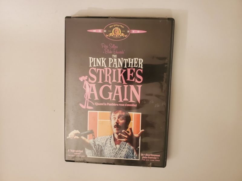 DVD The Pink Panther Strikes Again video game