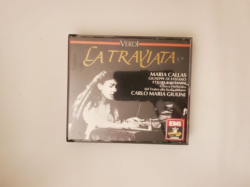 CD Giuseppe Verdi, Maria Callas, Giuseppe Di Stefano, Ettore Bastianini, Carlo Maria Giulini - La Traviata video game