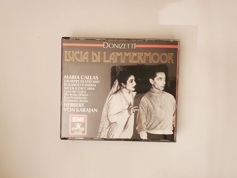 CD Gaetano Donizetti, Herbert von Karajan, Maria Callas, Giuseppe Di Stefano, Rolando Panerai, Nicola Zaccaria, Coro del Teatro alla Scala, Milano, RIAS Symphonie-Orchester, Berlin - Lucia di Lammermoor video game