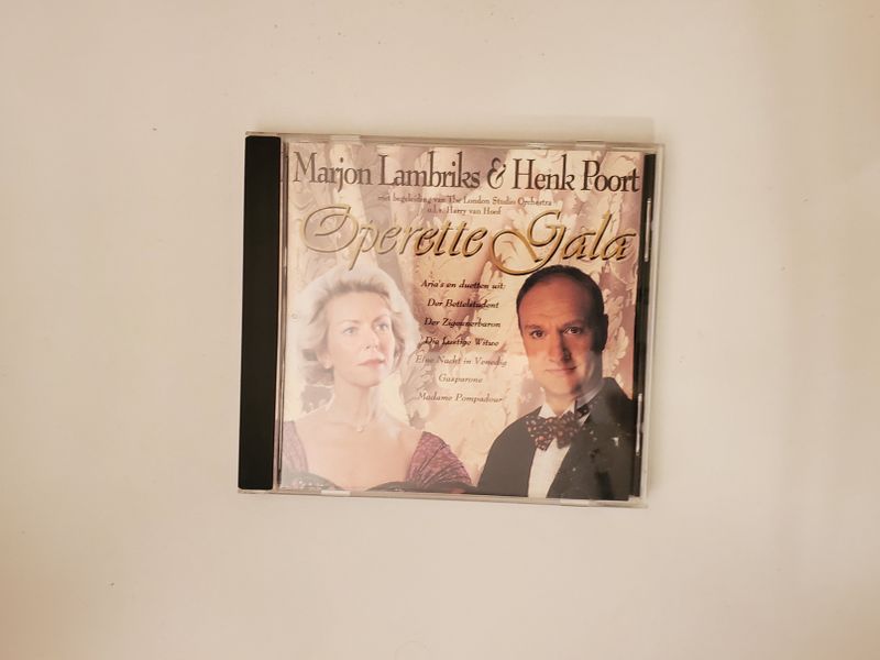 CD Marjon Lambriks & Henk Poort - Operette Gala video game