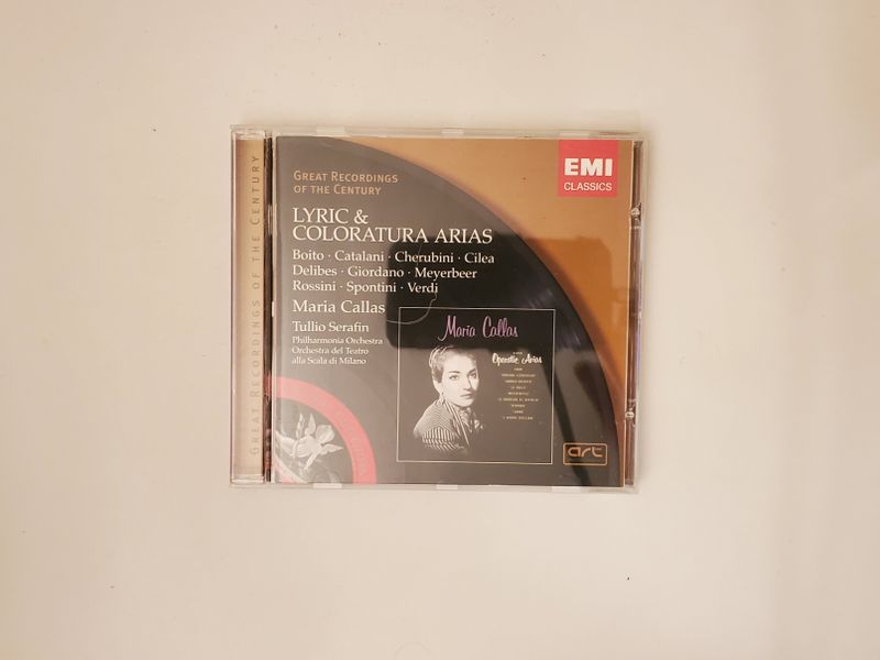 CD Maria Callas - Lyric & Coloratura Arias video game