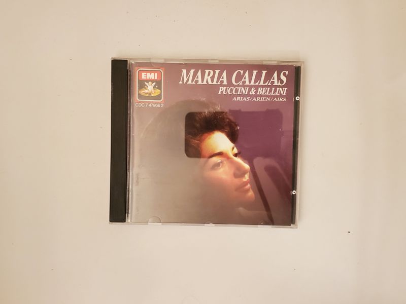 CD Maria Callas - Puccini & Bellini Arias video game
