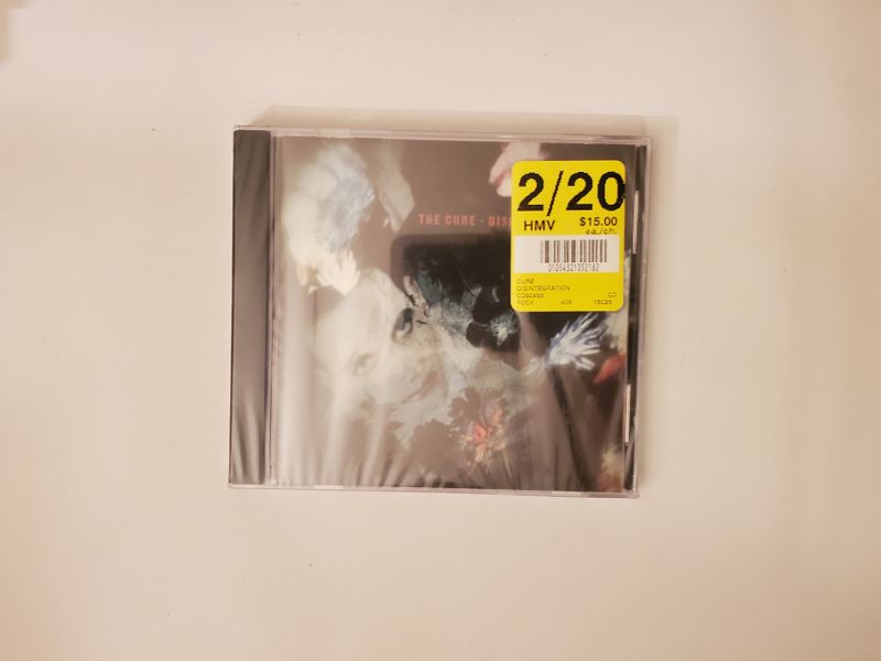 CD The Cure - Disintegration video game