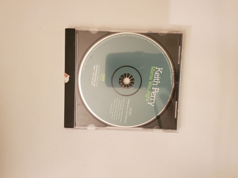 CD Keith Perry - Mama Was Right video game