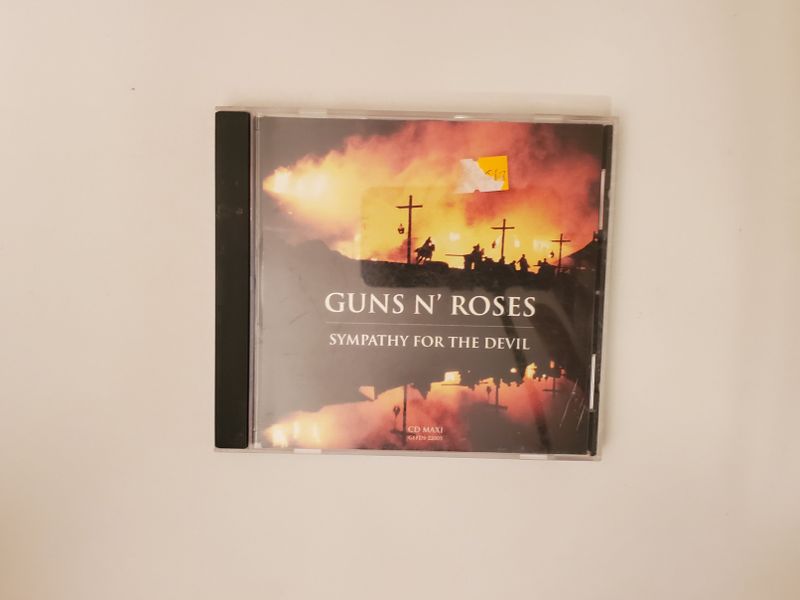 CD Guns N' Roses - Sympathy for the Devil video game