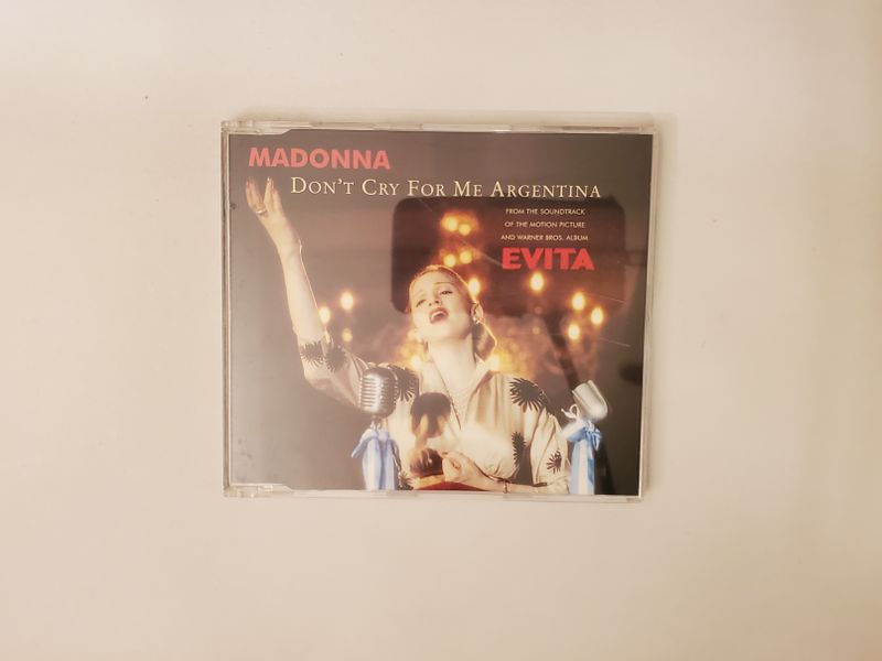 CD Madonna - Don't Cry For Me Argentina video game