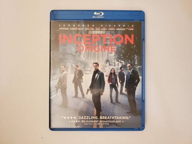 Blu-Ray Inception video game