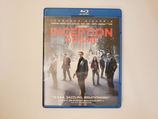 Blu-Ray Inception video game