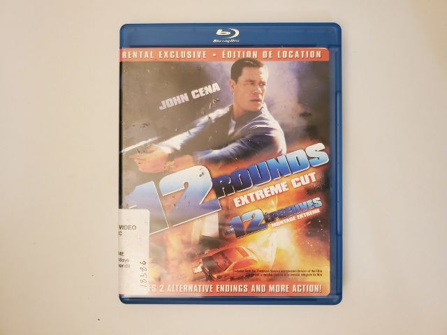 Blu-Ray 12 Rounds Extreme Cut video game