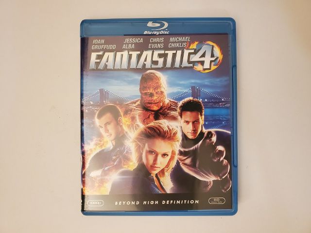 Blu-Ray Fantastic 4 video game