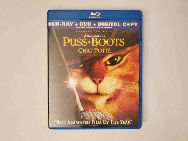 Blu-Ray Puss In Boots video game