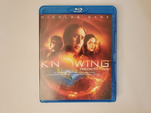 Blu-Ray Knowing video game