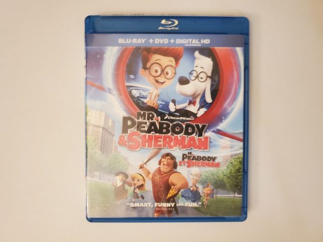 Blu-Ray Mr. Peabody & Sherman video game