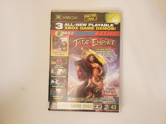 Microsoft Xbox Xbox Demo Disc #43 video game