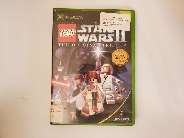 Microsoft Xbox Lego Star Wars II The Original Trilogy video game