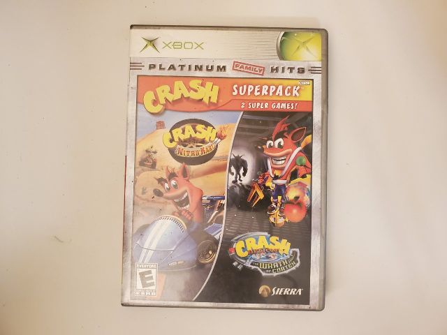 Microsoft Xbox Crash Superpack Platinum Hits video game