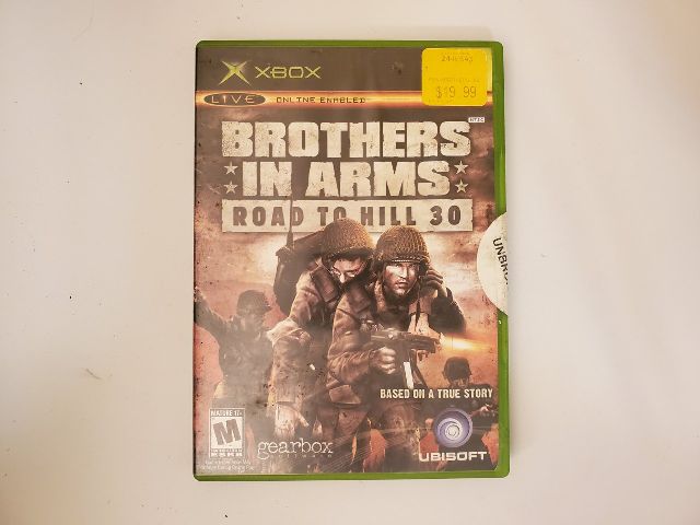 Microsoft Xbox Brothers In Arms Road to Hill 30 video game