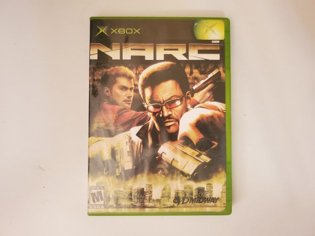 Microsoft Xbox Narc video game