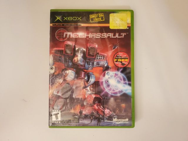 Microsoft Xbox Mechassault video game