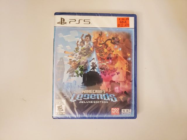 Sony Playstation 5 Minecraft Legends Deluxe Edition video game