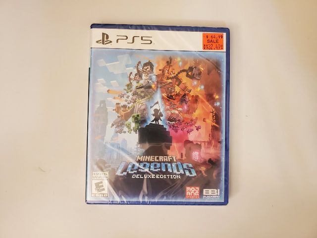 Sony Playstation 5 Minecraft Legends Deluxe Edition video game
