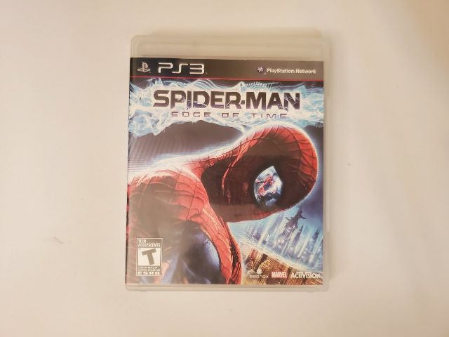 Sony Playstation 3 Spider-Man Edge of Time video game