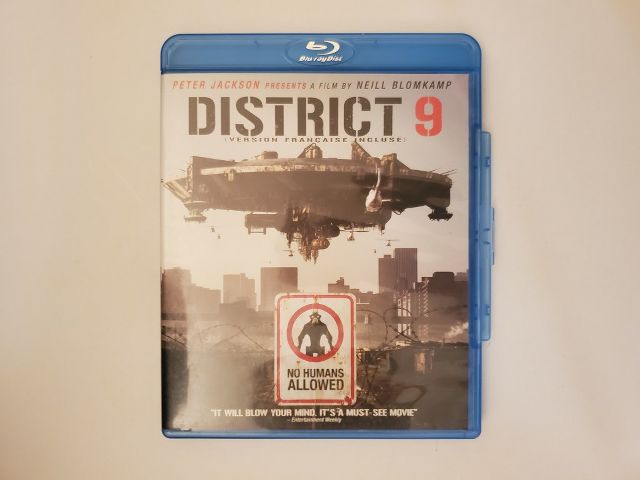 Blu-Ray District 9 video game