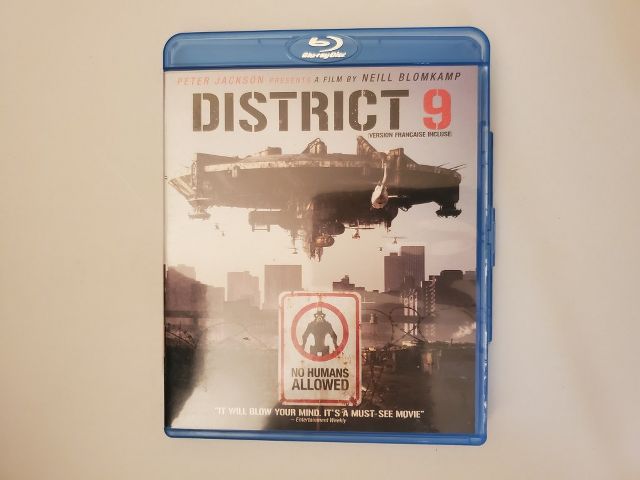 Blu-Ray District 9 video game