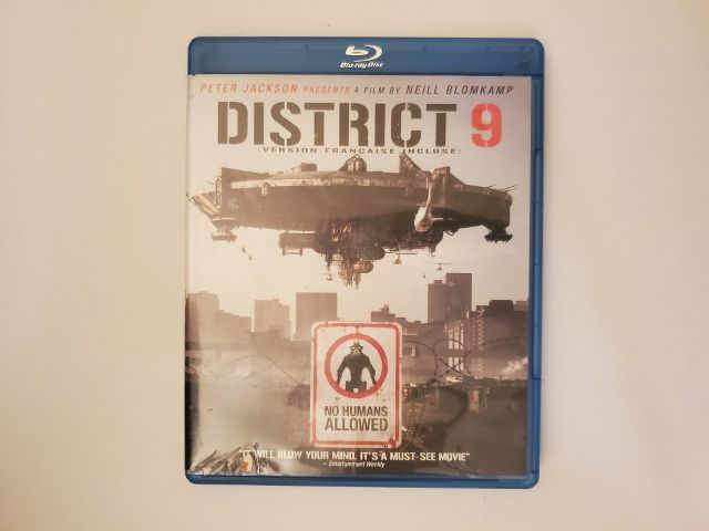 Blu-Ray District 9 video game