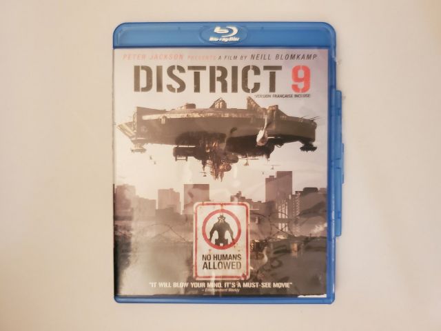 Blu-Ray District 9 video game
