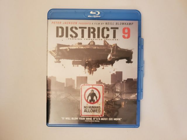 Blu-Ray District 9 video game