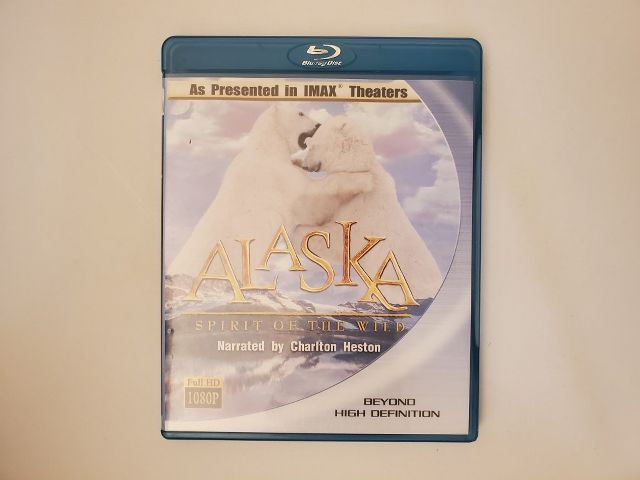 Blu-Ray Alaska Spirit of the Wild video game