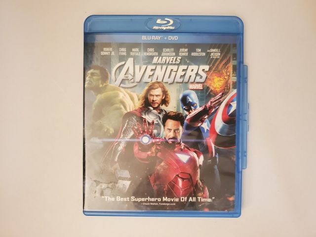 Blu-Ray Marvel's The Avengers video game