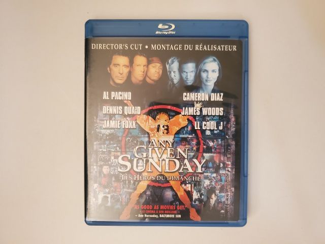 Blu-Ray Any Given Sunday video game