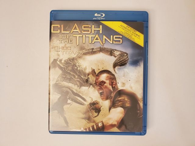 Blu-Ray Clash of the Titans video game