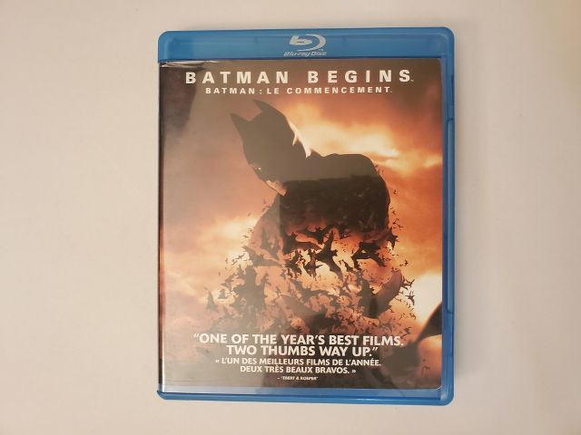 Blu-Ray Batman Begins video game