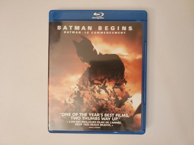 Blu-Ray Batman Begins video game