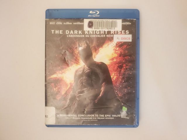 Blu-Ray The Dark Knight Rises video game