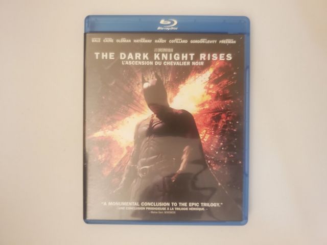 Blu-Ray The Dark Knight Rises video game