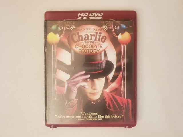 HD DVD Charlie and the Chocolate Factory video game