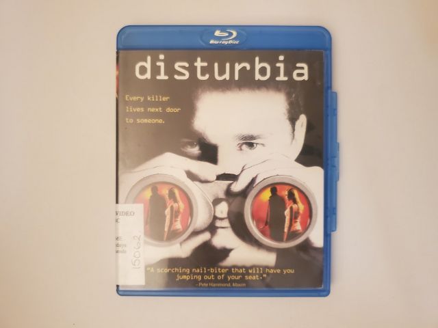 Blu-Ray Disturbia video game