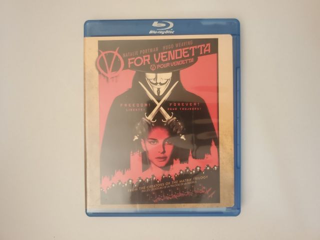 Blu-Ray V For Vendetta video game
