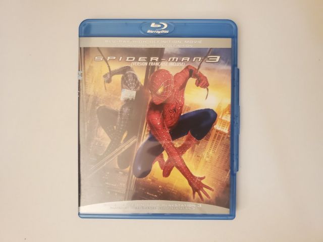 Blu-Ray Spider Man 3 video game