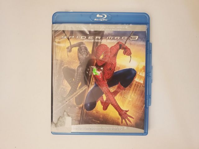 Blu-Ray Spider Man 3 video game