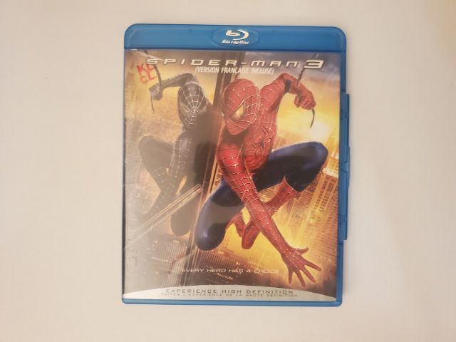 Blu-Ray Spider Man 3 video game