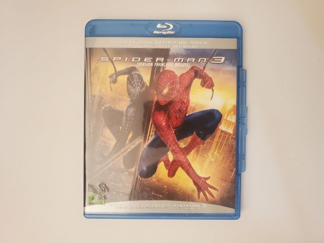 Blu-Ray Spider Man 3 video game