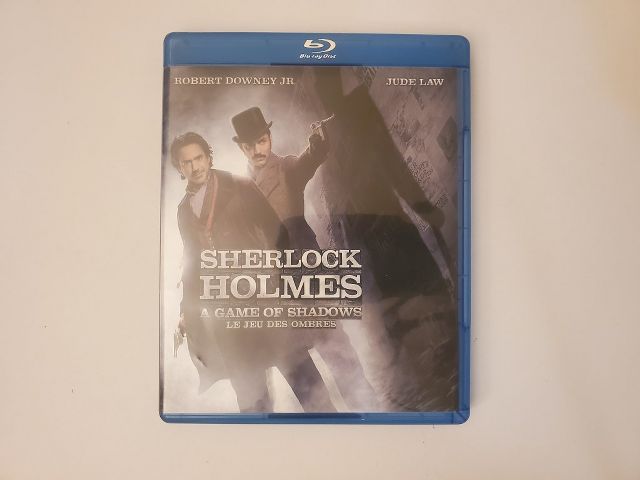 Blu-Ray Sherlock Holmes A Game of Shadows video game